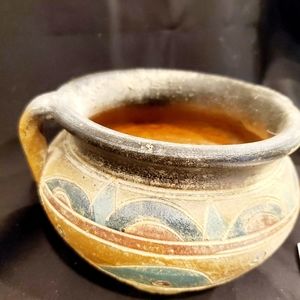 Vintage Western/Northwestern Pottery Bowl Hand Thrown Hand Painted